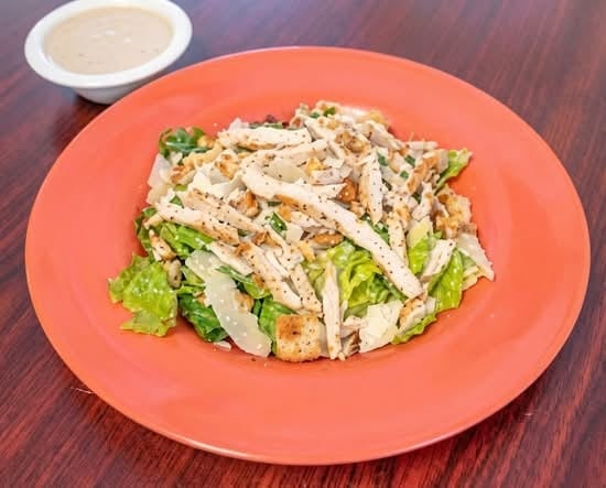 Chicken Caesar Salad.