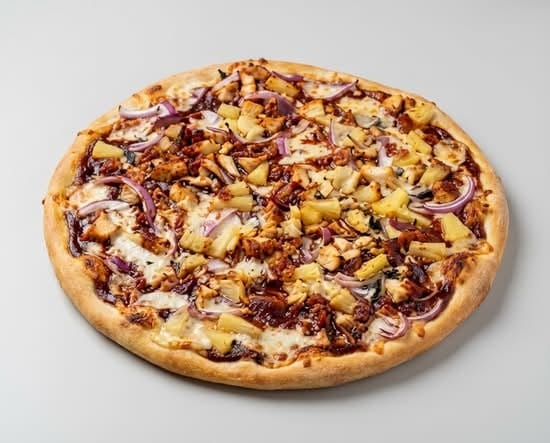 BBQ Chicken Hawaiian Pizza (14" Medium).